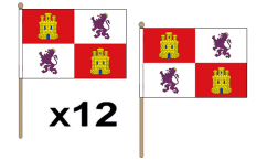 Castile and Leon Hand Flags